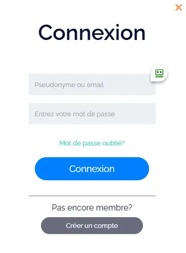 Connexion des membres du Casino Boaboa